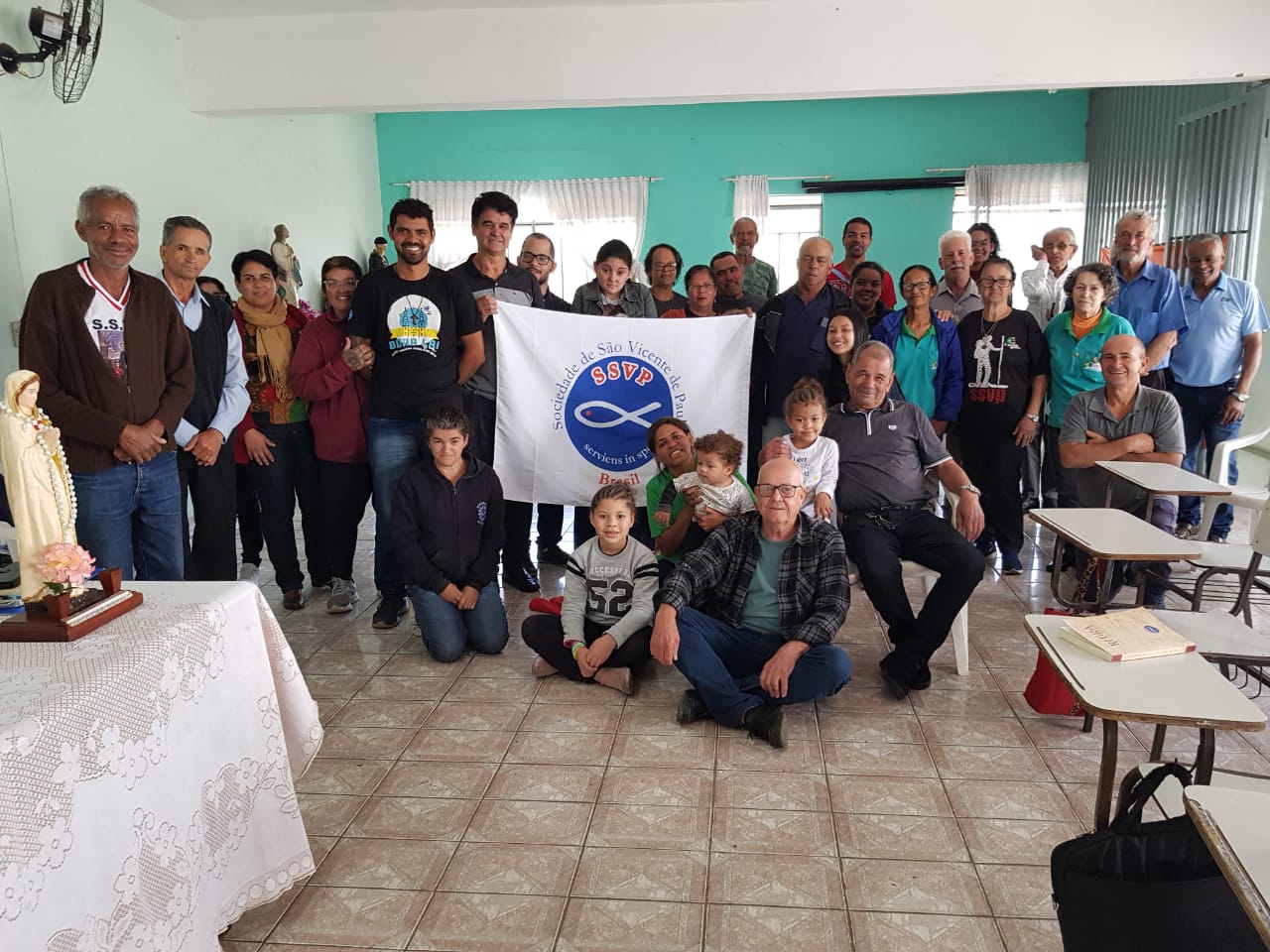 ​Departamento Missionário do Conselho Metropolitano de Ouro Preto,visita Conselheiro Lafaiete, no Conselho Central Sagrado Coração de Jésus.
